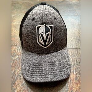 NHL Fanatics Flex Las Vegas Golden Knights black, heather gray hat. Size L/XL